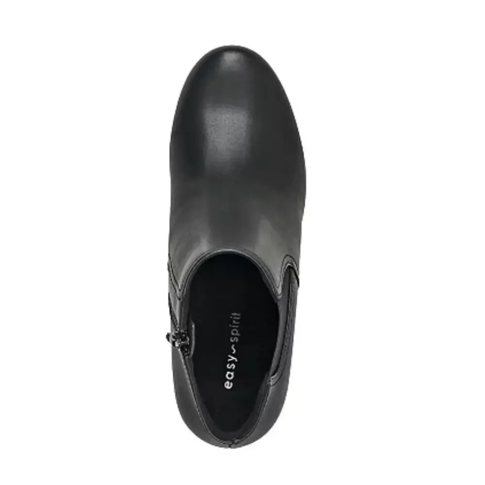 Easy Spirit Caelan Boots 6 Black NWOT Ankle Booties Comfort Heel Dressy